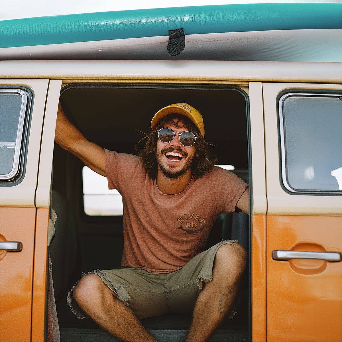 ROADIE The River Road Mascot Tee