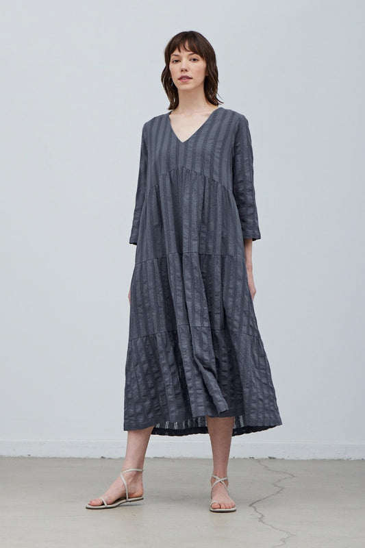 Tiered Midi Dress