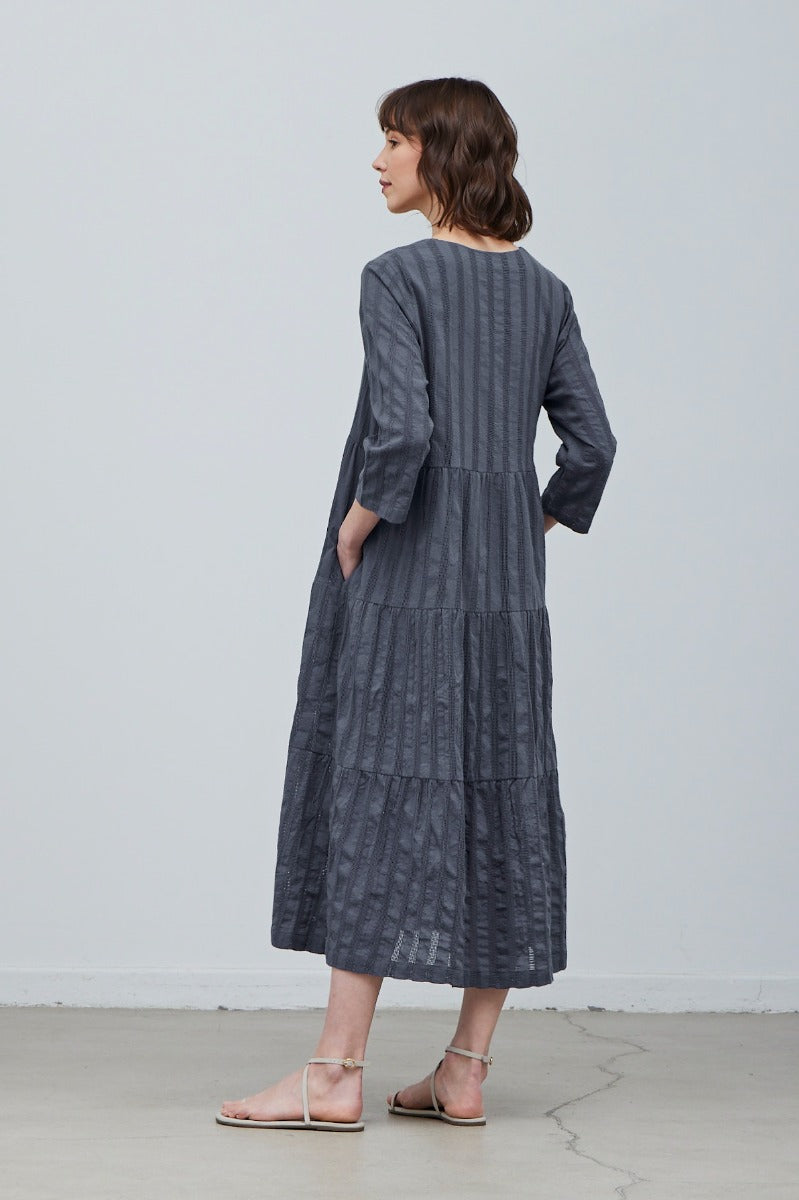 Tiered Midi Dress