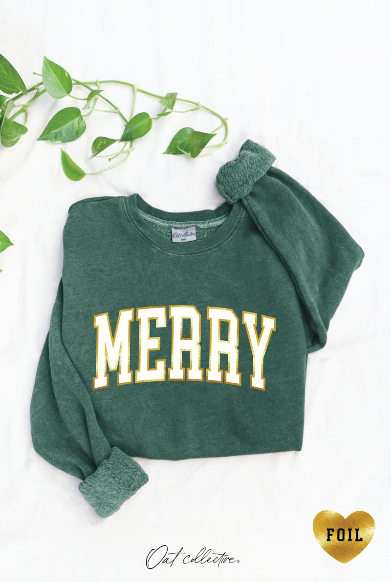 Merry Mineral Graphic Sweatshirt