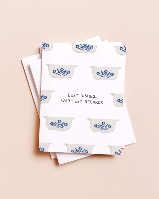 Best Wishes — Vintage Hot Dish Schitt's Creek Congrats Card