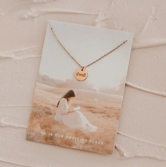 Dwell Disc Necklace