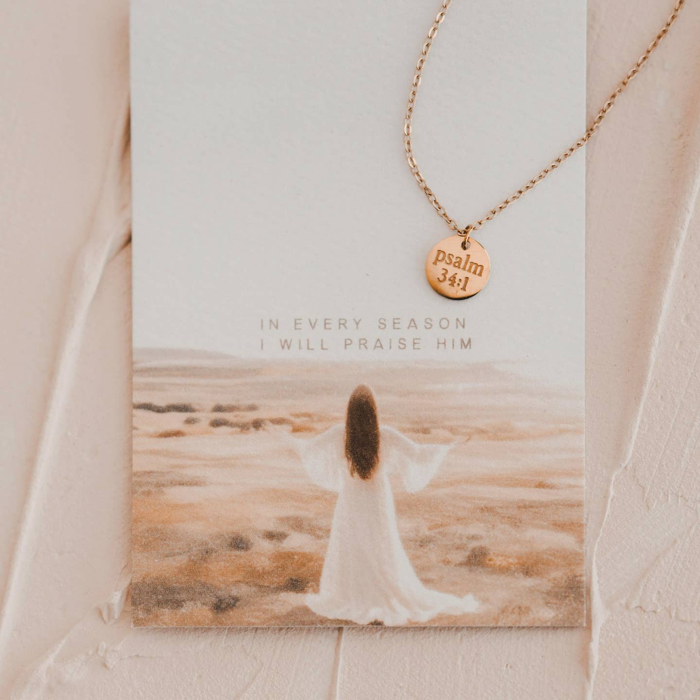 Praise Pendant Necklace