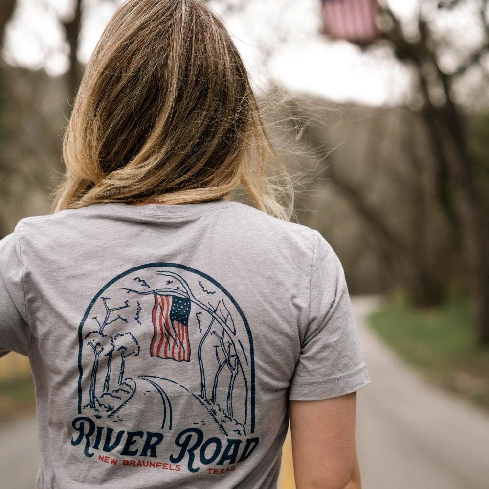 River Road Flag Tee