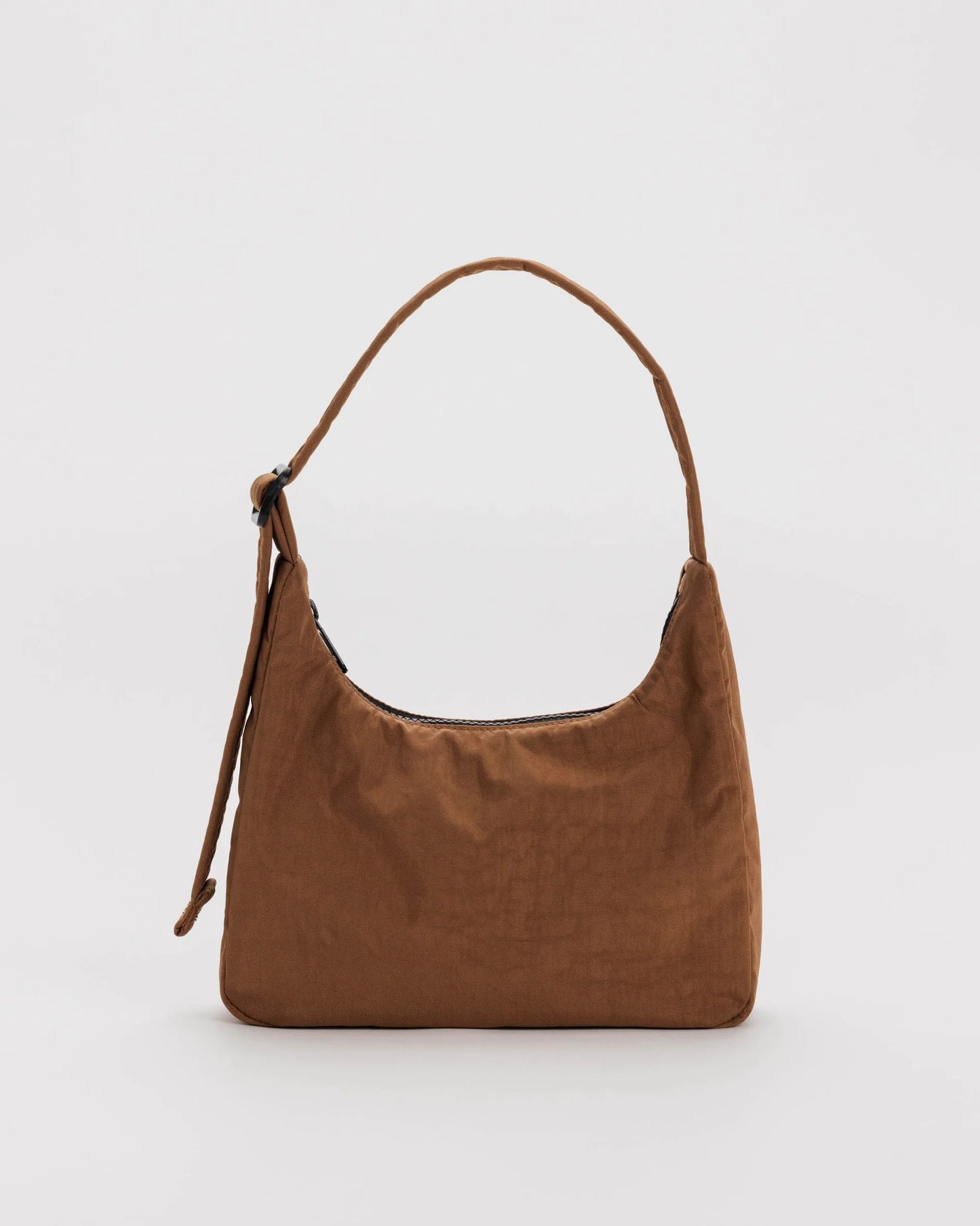Baggu Brown Mini Nylon Shoulder Bag