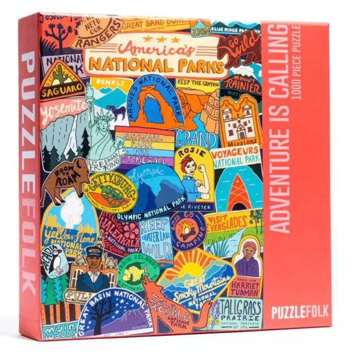 Adventure Is Calling 1000 Piece Nation Parks Puzzle
