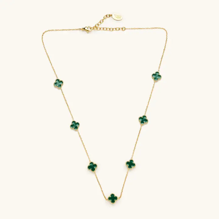Green Mini Flora Necklace