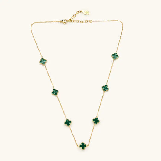 Green Mini Flora Necklace