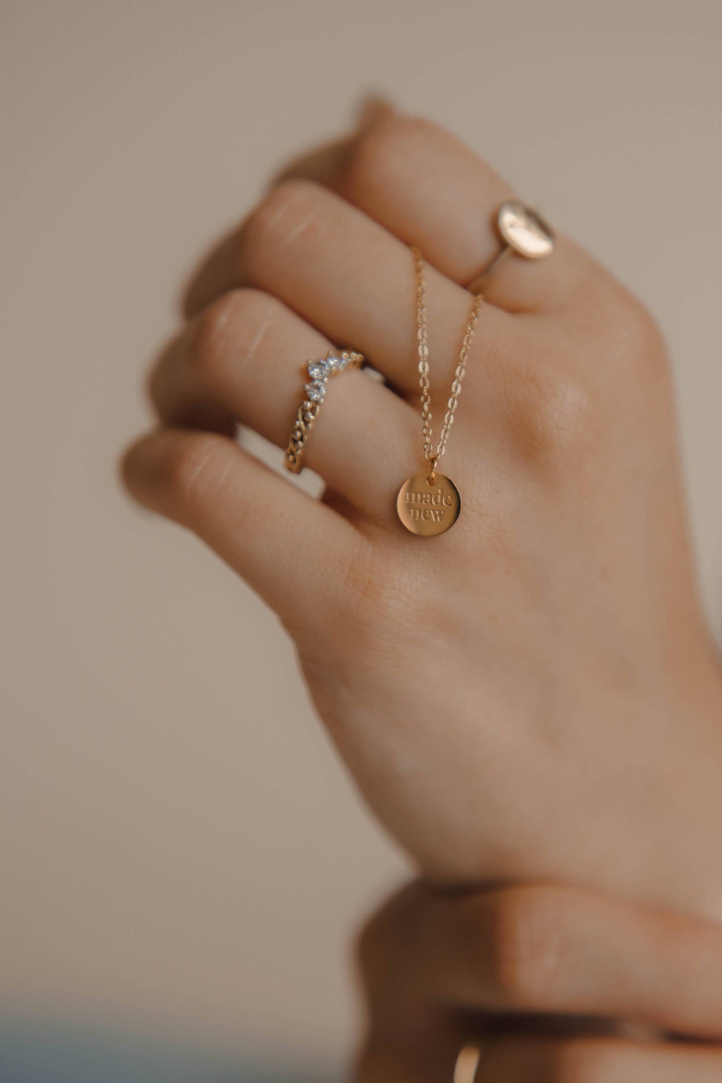 Made New Disc Necklace | Christian Jewelry