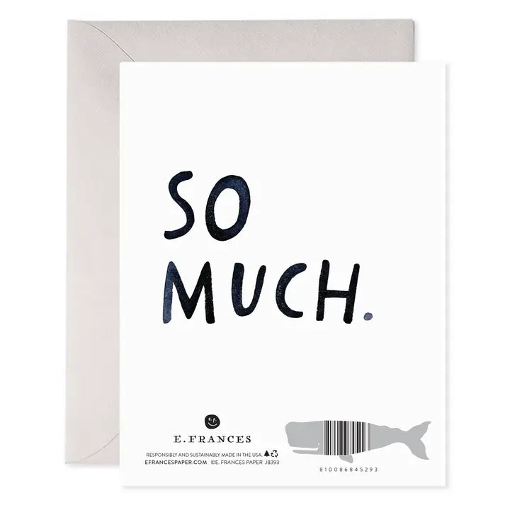 I Love You Greeting Card