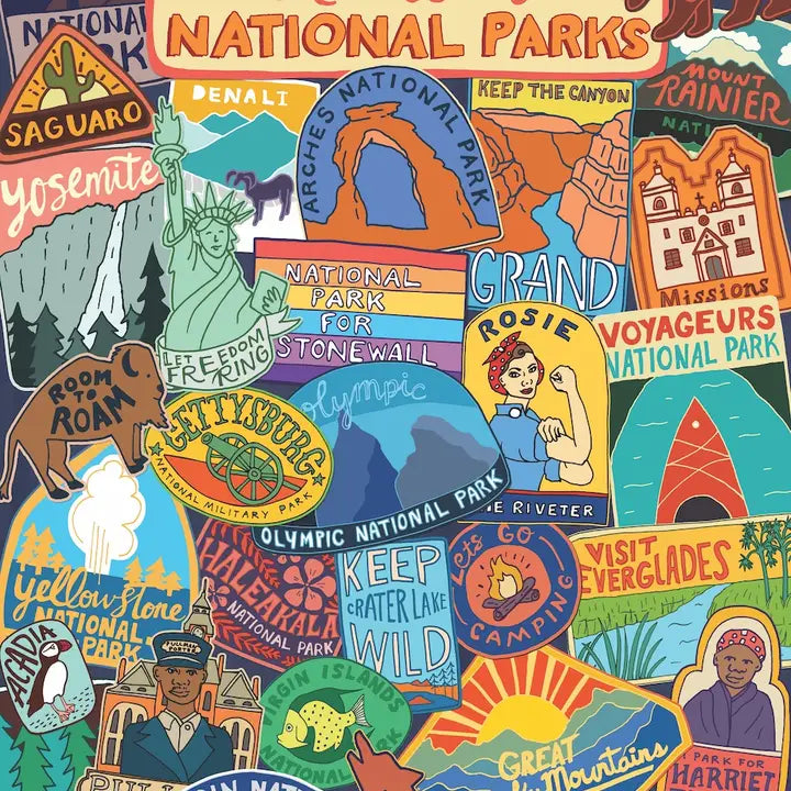 Adventure Is Calling 1000 Piece Nation Parks Puzzle