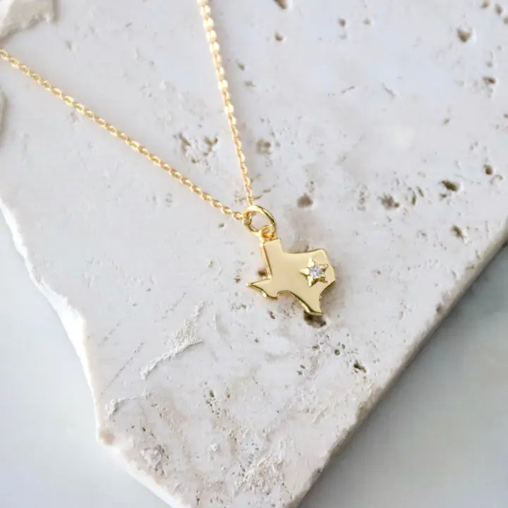 Texas State Necklace