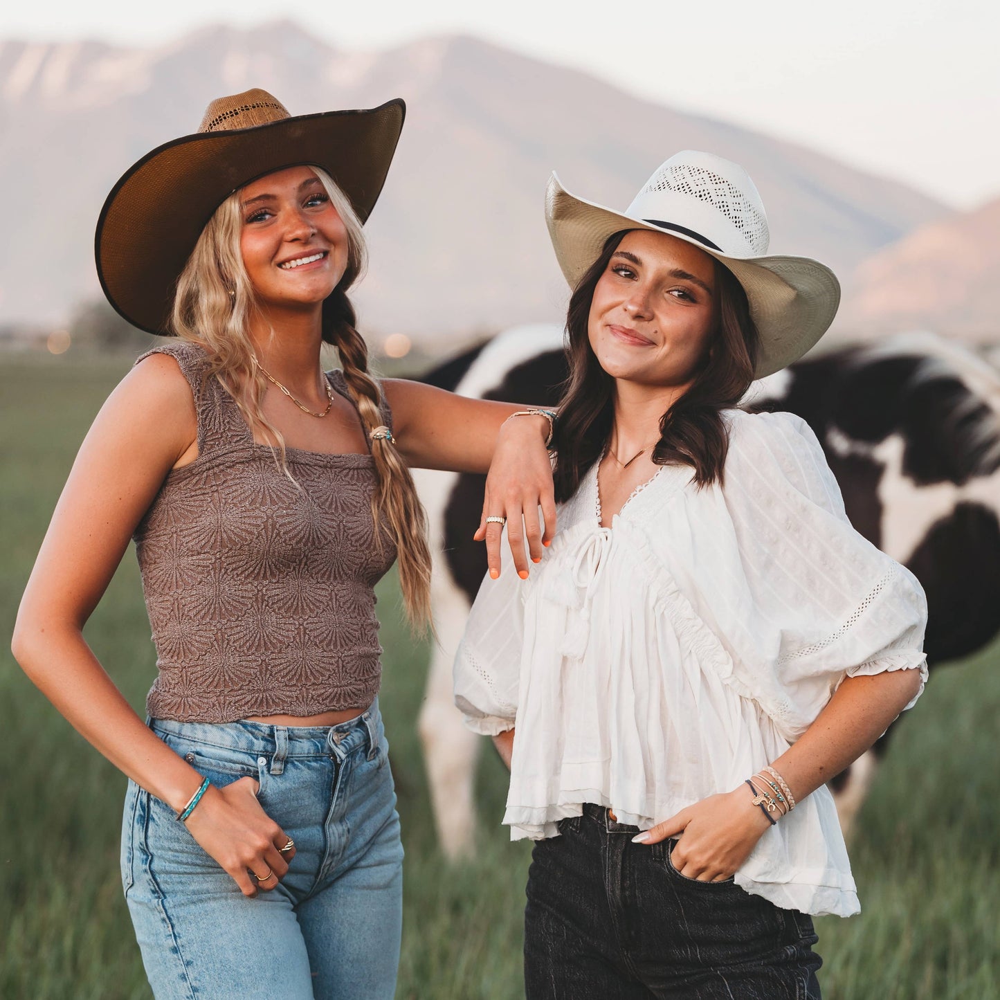 "Stride" Turquoise Cowgirl Boot Hair Tie Bracelets