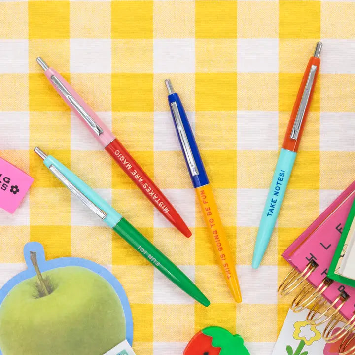 Retro Pen Set