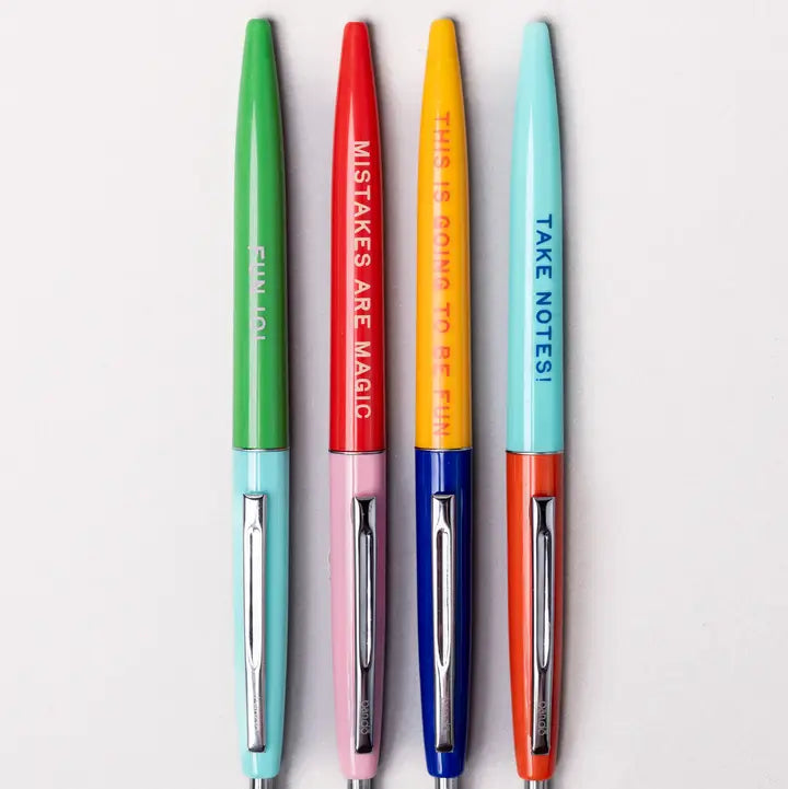 Retro Pen Set
