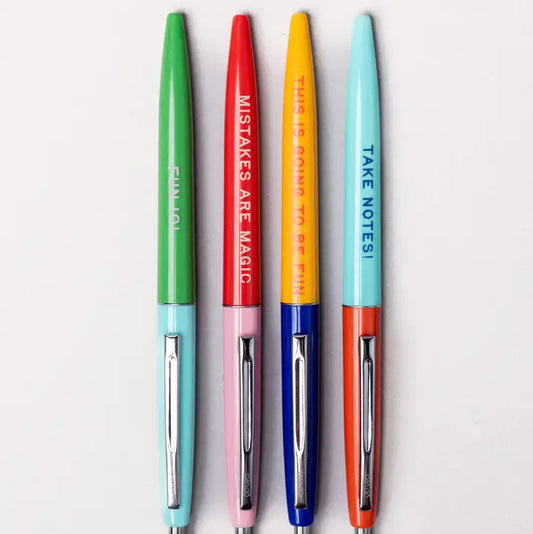 Retro Pen Set