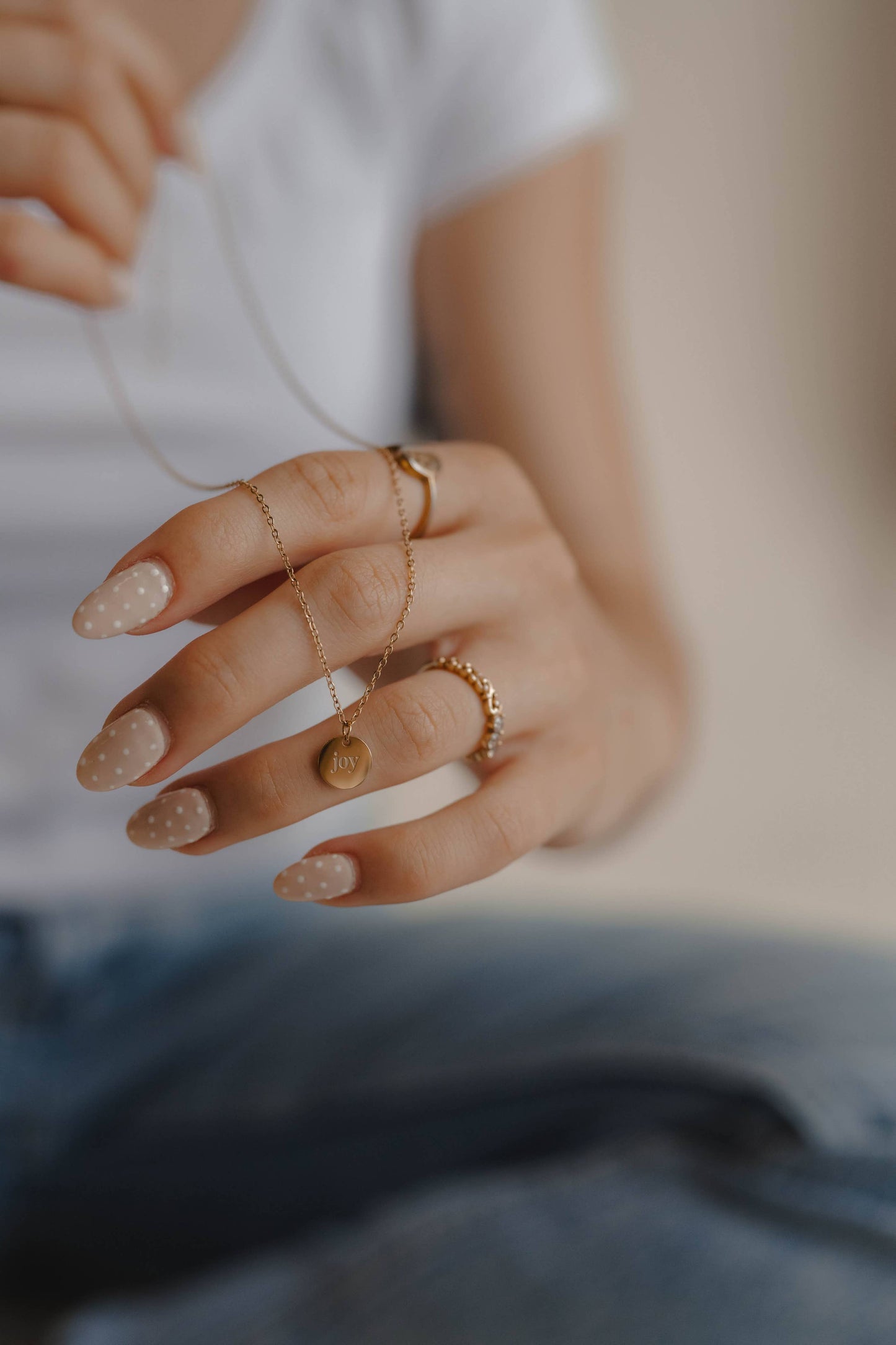 Joy Disc Necklace | Christian Jewelry