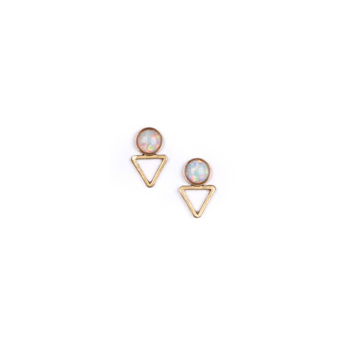 Opal Tiny Elder Studs