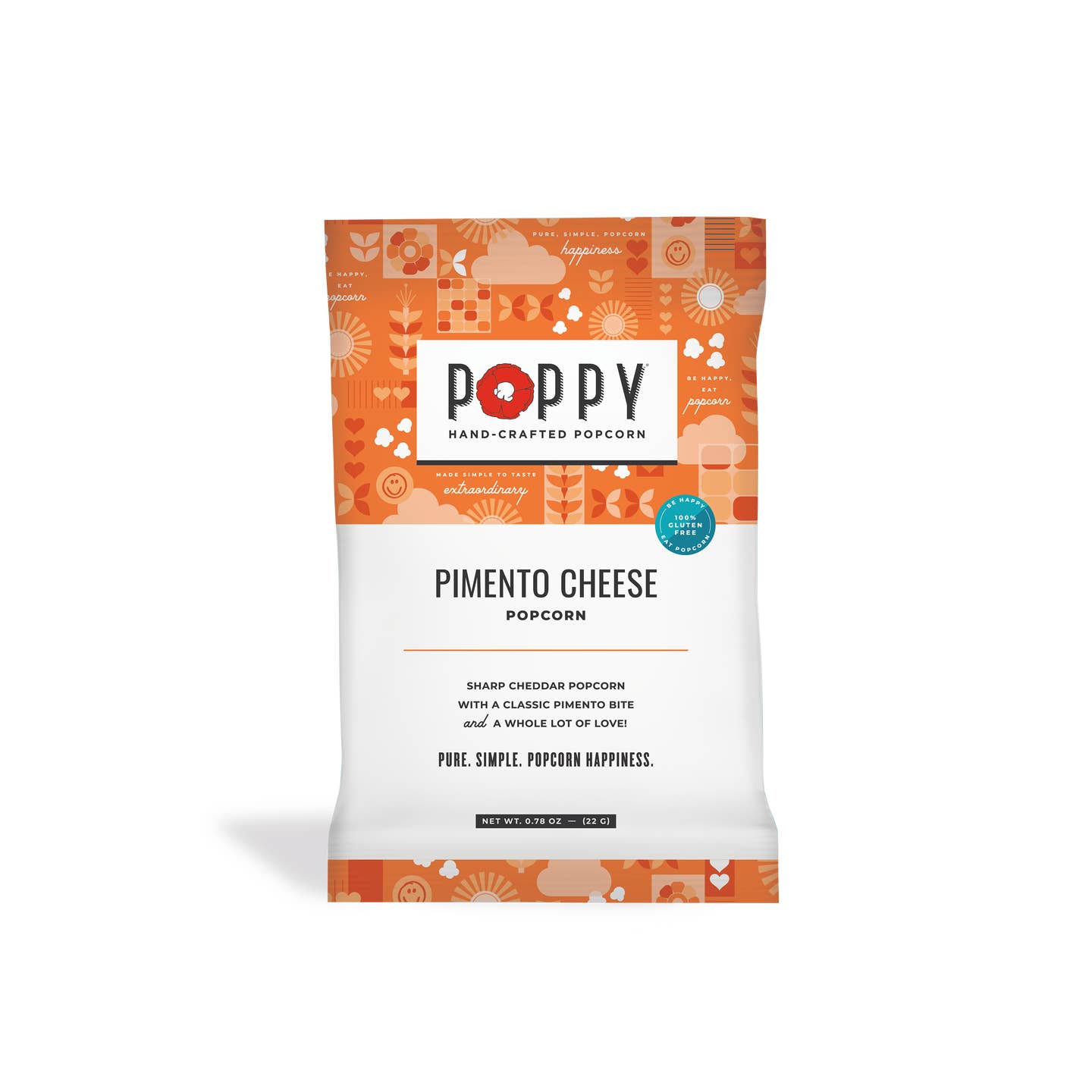 Poppy Popcorn Snack Bag