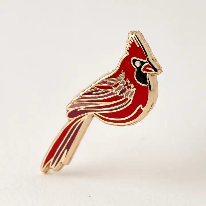 Red Cardinal Pin