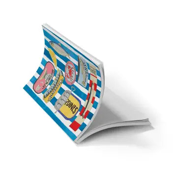 Tinned Fish Soft Touch Classic Layflat Notebook