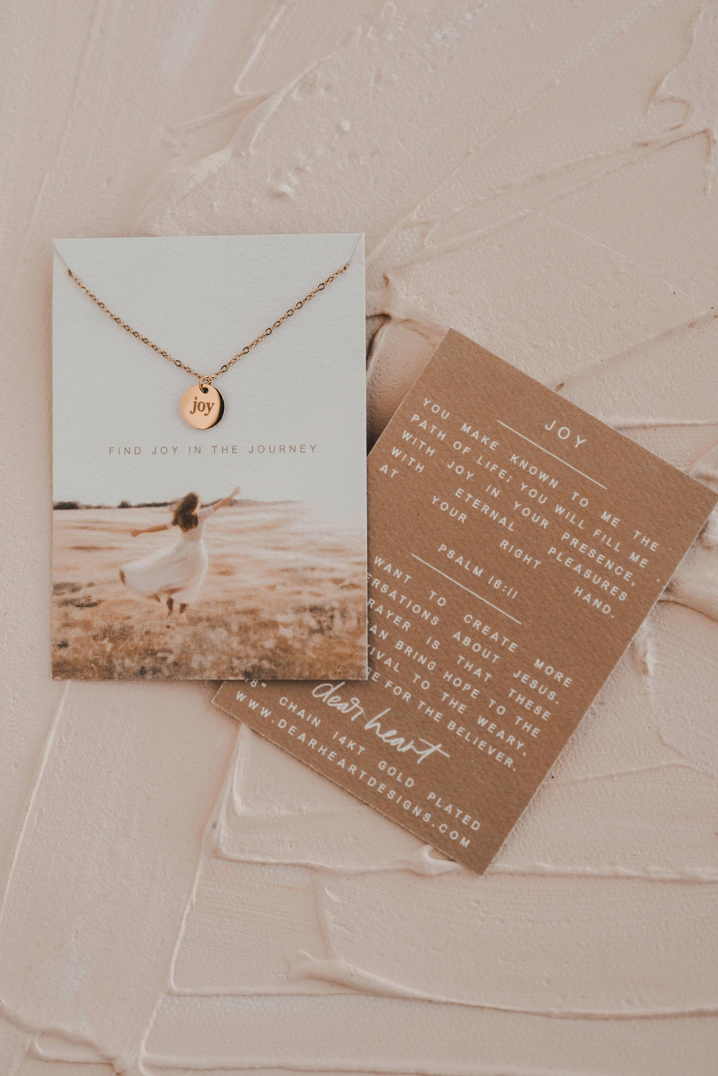 Joy Disc Necklace | Christian Jewelry