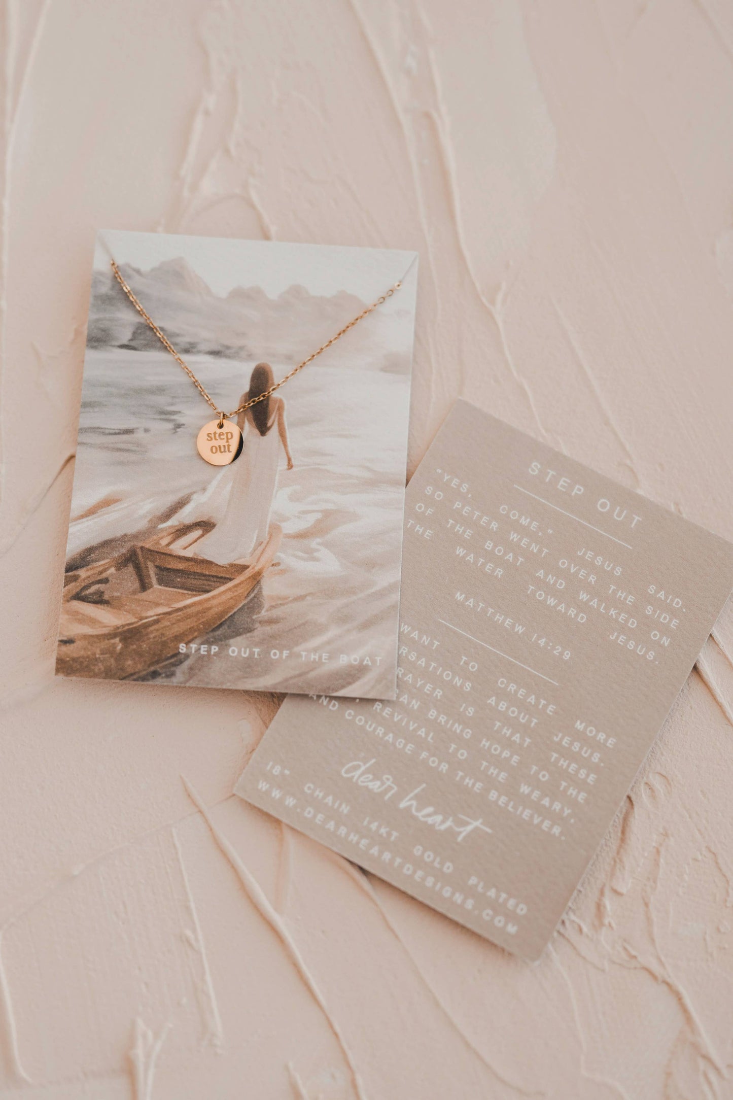 Step Out Disc Necklace | Christian Jewelry