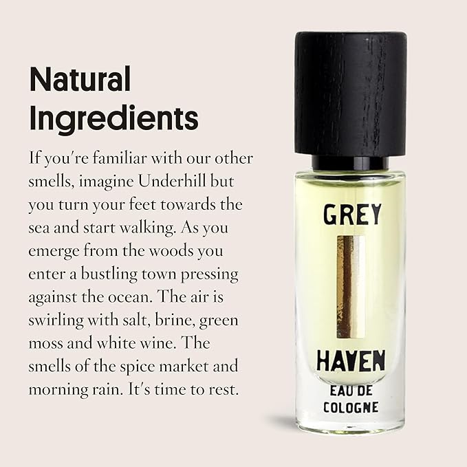 Greyhaven Eau De Cologne | Unisex Aromatic Blend 10ml