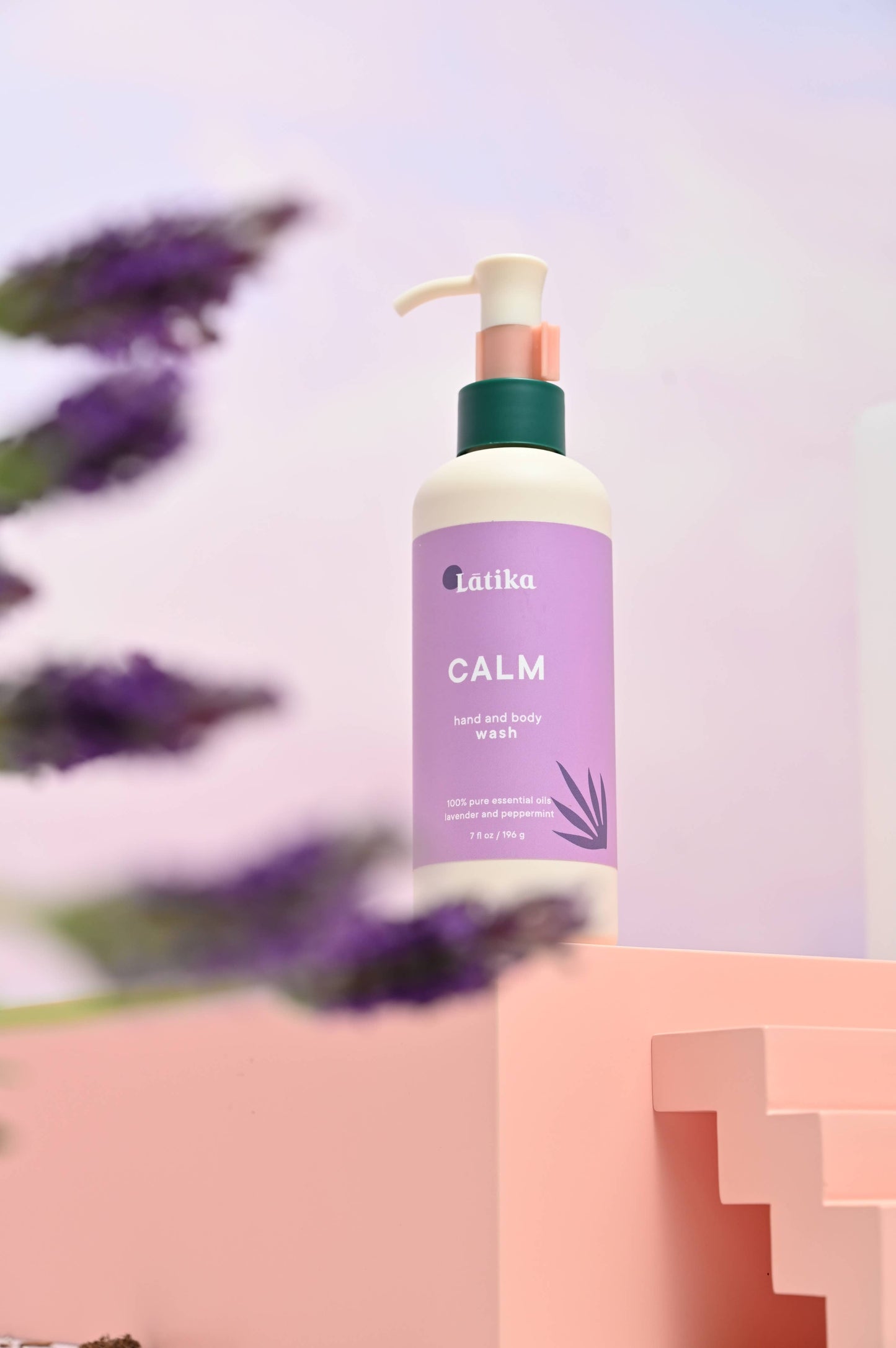 Organic Body Wash - CALM - Lavender essential oil