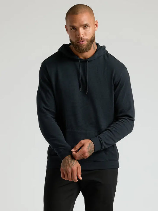 Waffle Hoodie - Black