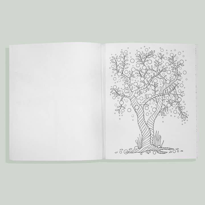 Soul of the Woodland: A Stress Relieving Adult Coloring Book