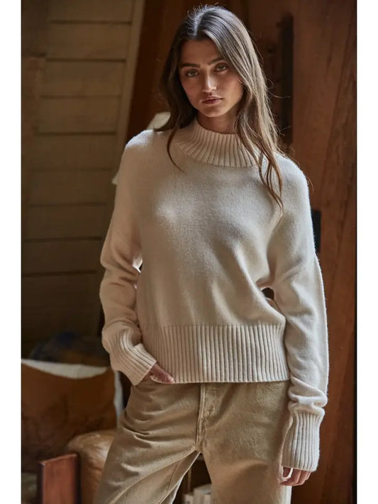 Mock Neck Sweater