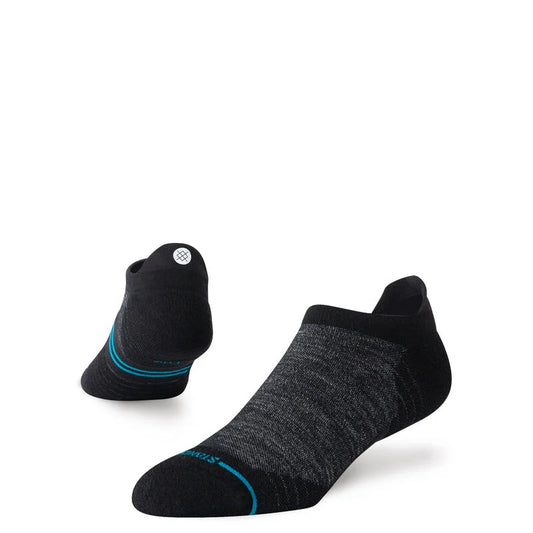 Light Wool Tab Socks - Black