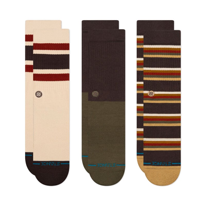 Cotton Crew Socks 3 Pack