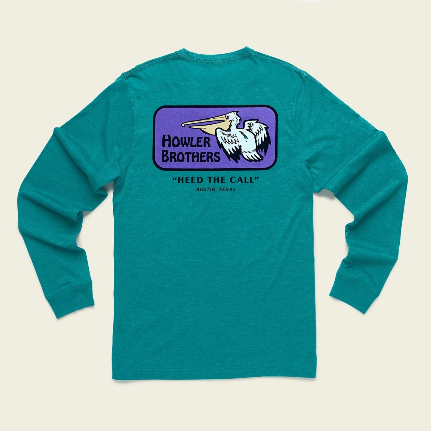 Howler Bros Pelican Badge Longsleeve T Shirt