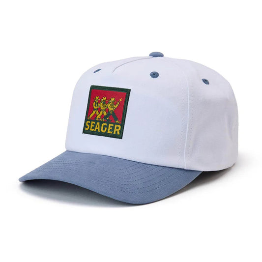 Finger Guns Snapback White/Teal