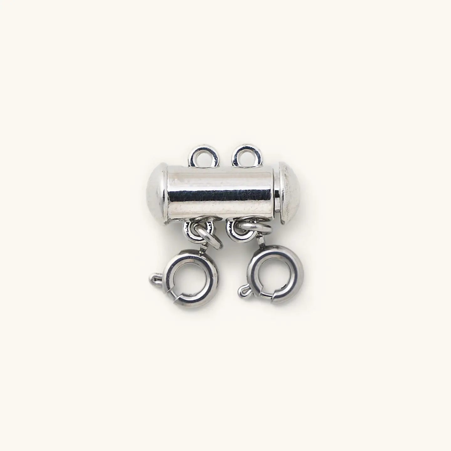 Layered Necklace Spacer-2 Clasps