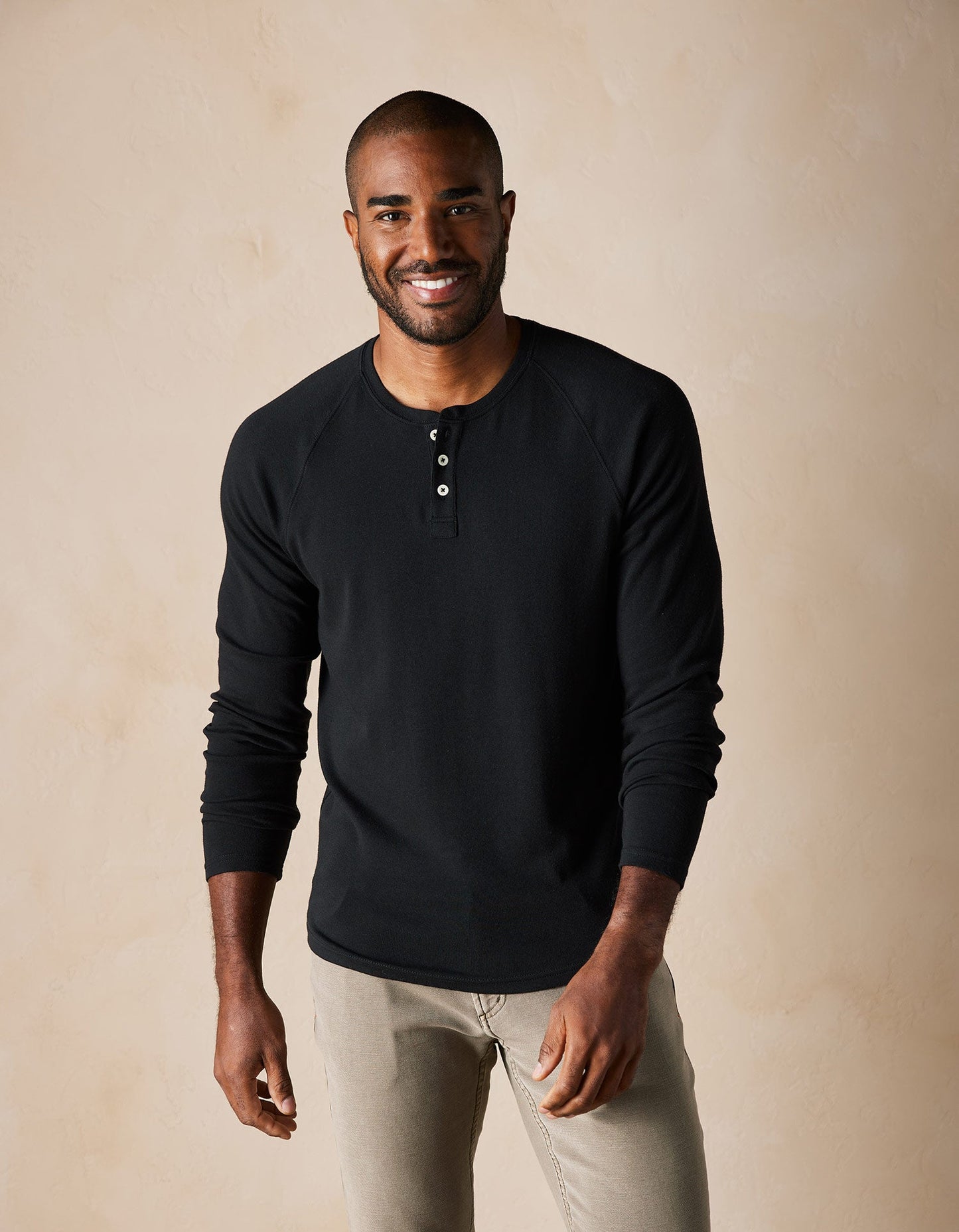 The Normal Brand Puremeso Everyday Henley