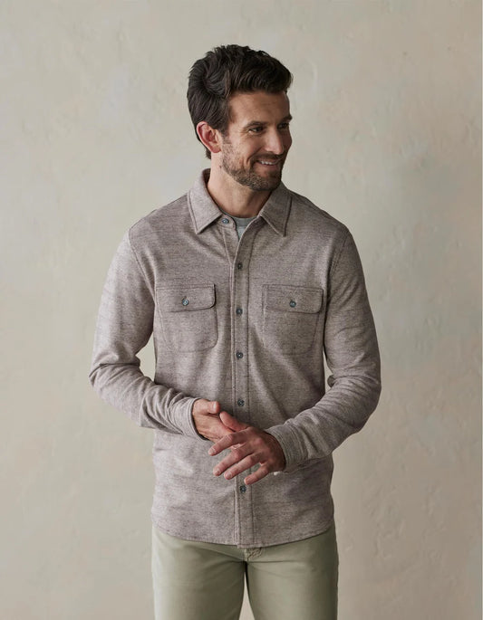 The Normal Brand Textured Knit Shirt