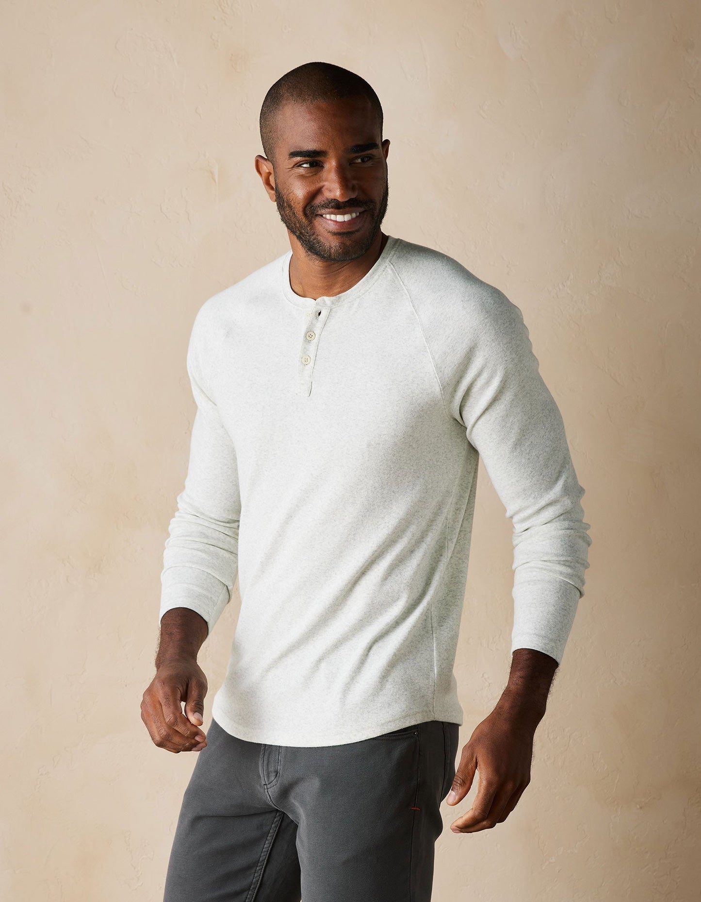 The Normal Brand Puremeso Everyday Henley