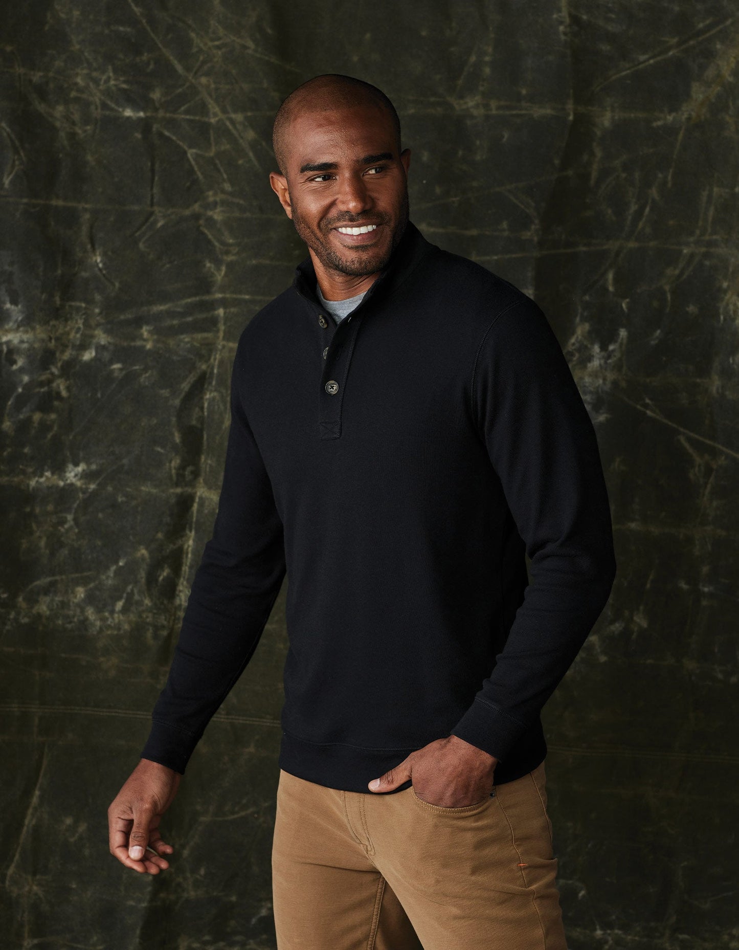 The Normal Brand Puremeso Button Popover Black