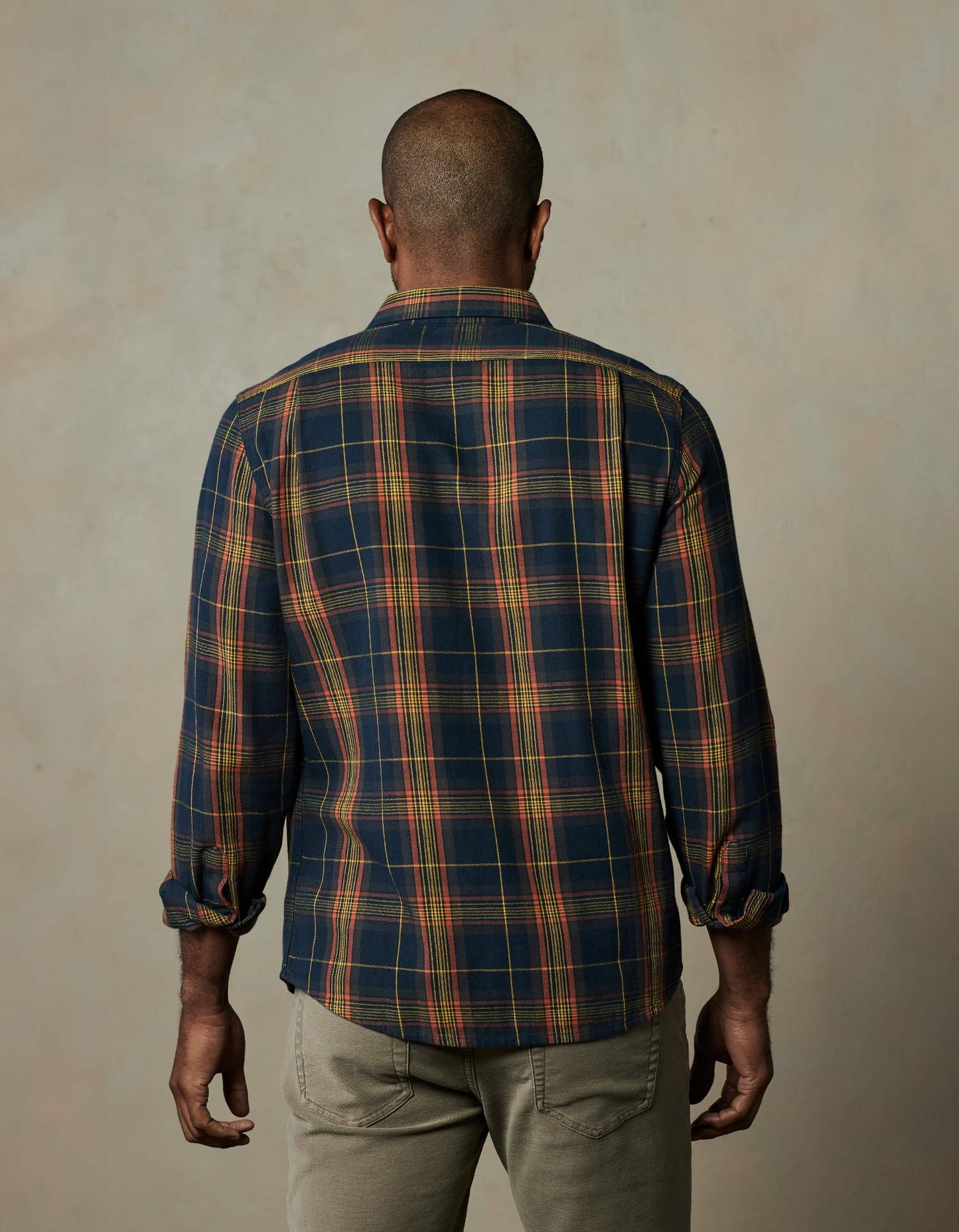 The Normal Brand Jackson Lightweight Flannel Pacific Plaid