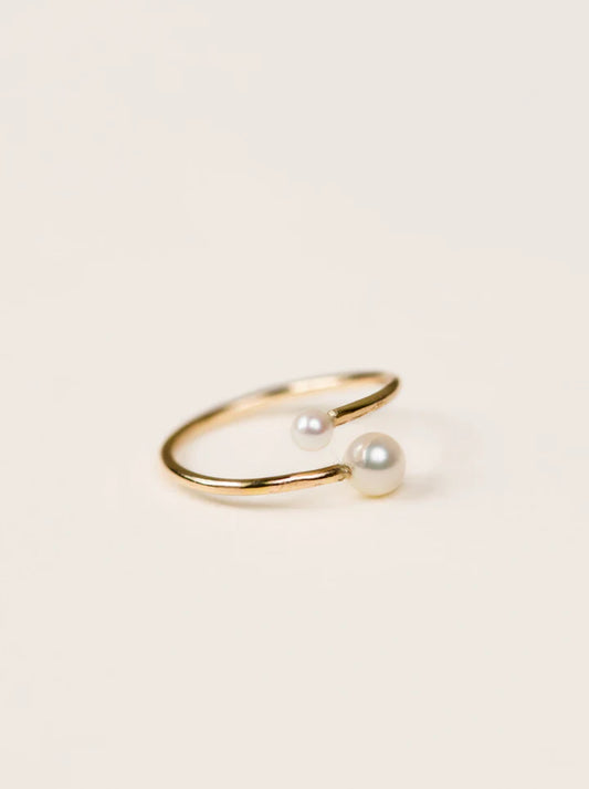 ABLE Pearl Duo Ring