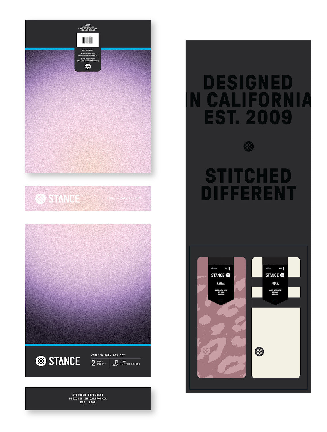 Stance Purrfect Crew Box Set