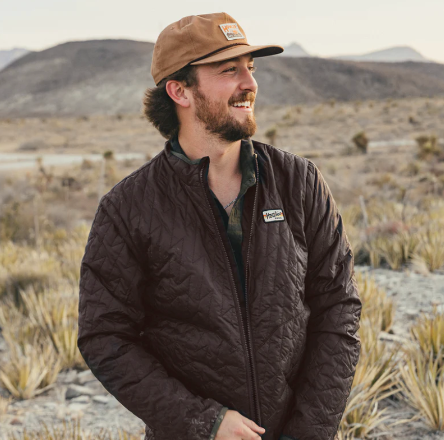 Voltage Quilted Jacket - Bark