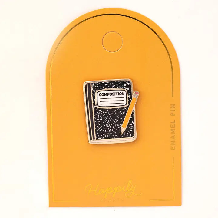 Composition Notebook Pin