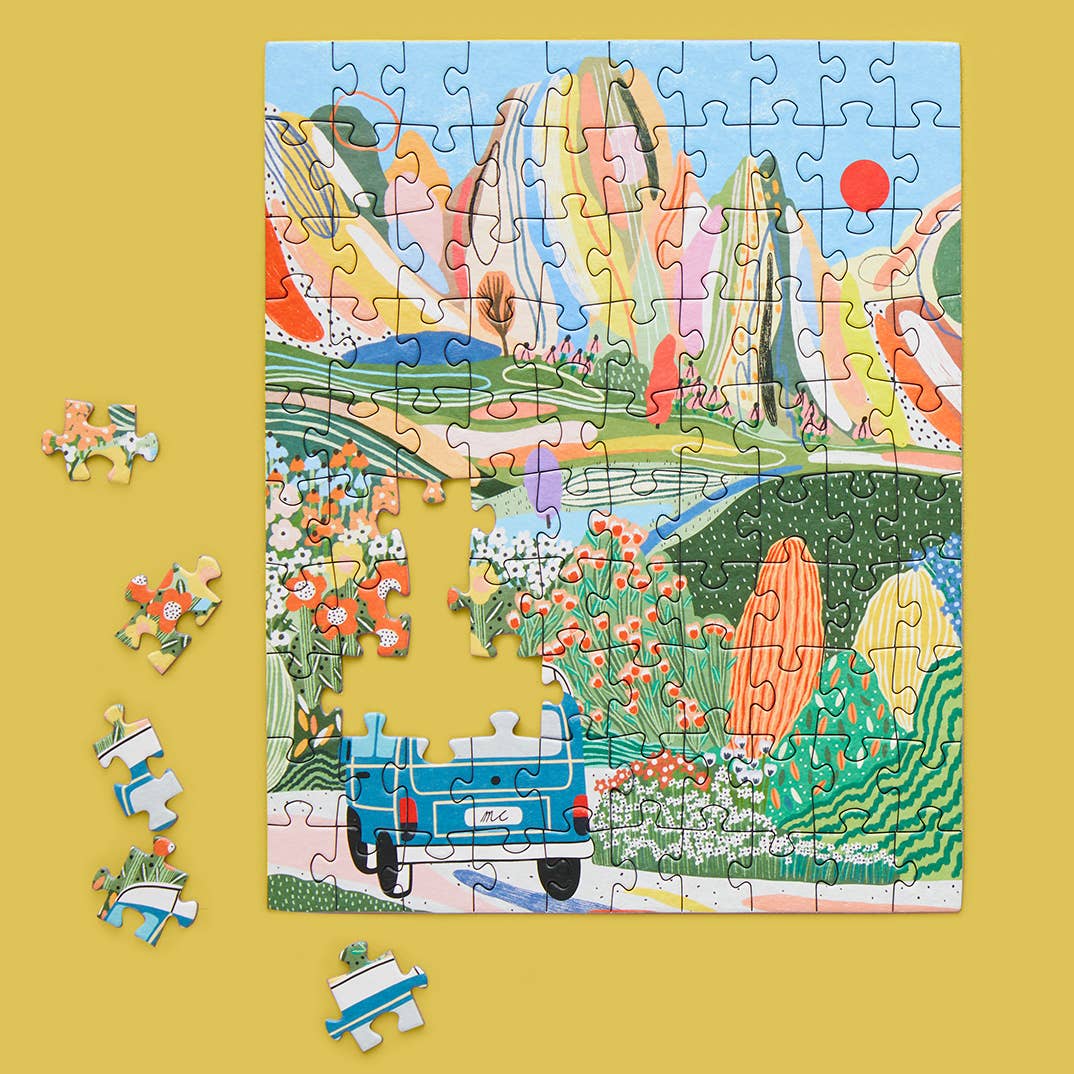 Day Tripping | 100 Piece Puzzle Snax