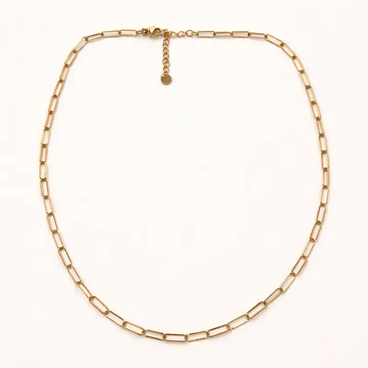 Paige Paperclip Necklace