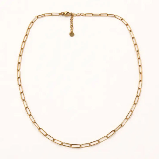 Paige Paperclip Necklace