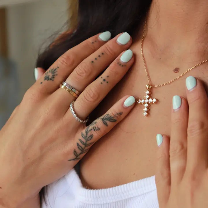 Skinny Corinne Ring- Silver